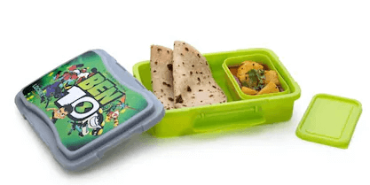 Ben10 Lunch Box Plastic, for Kids, School, Girls, Picnic Airtight Leak- Proof Tiffin Box 650 ml Pink My Store