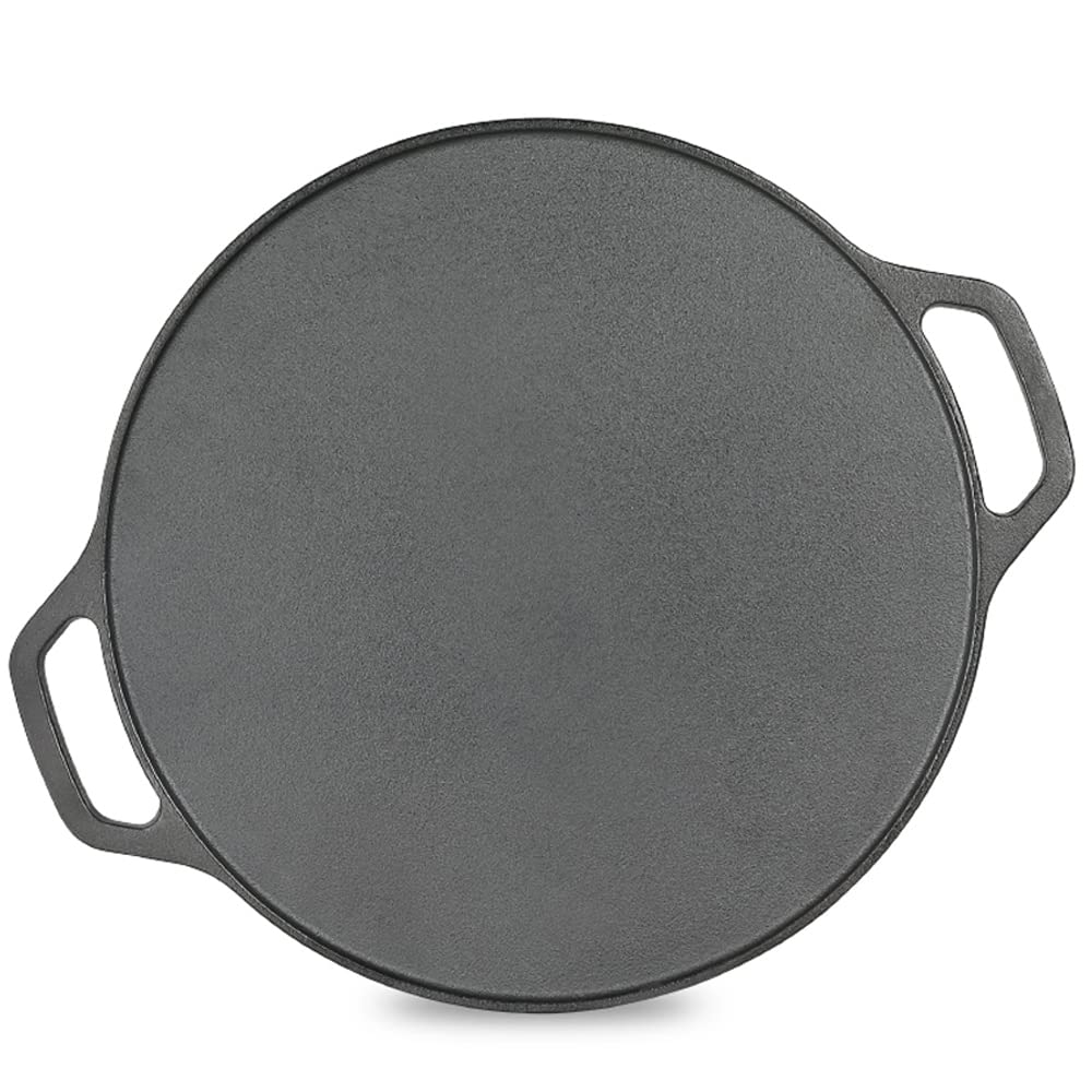 30.48 cm (12 inch) Cast Iron Dosa Tawa,Super Durable(Lasts for Generation),Retains Heat for Long| KiviiKart
